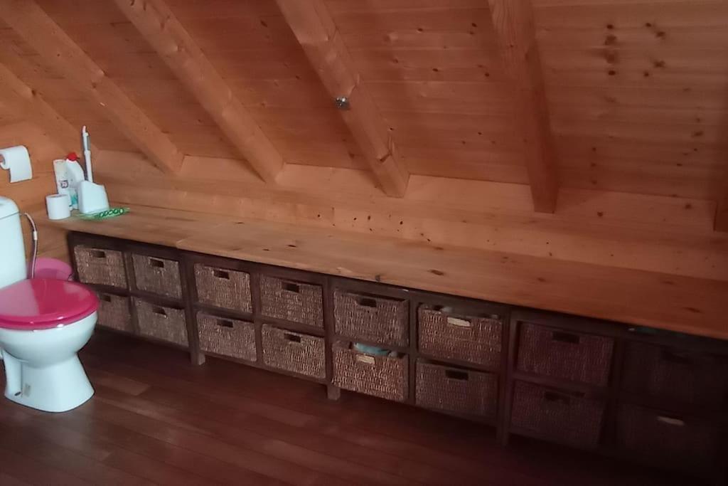 Chalet Familial En Bois A 150 M De La Mer Santec Exterior foto