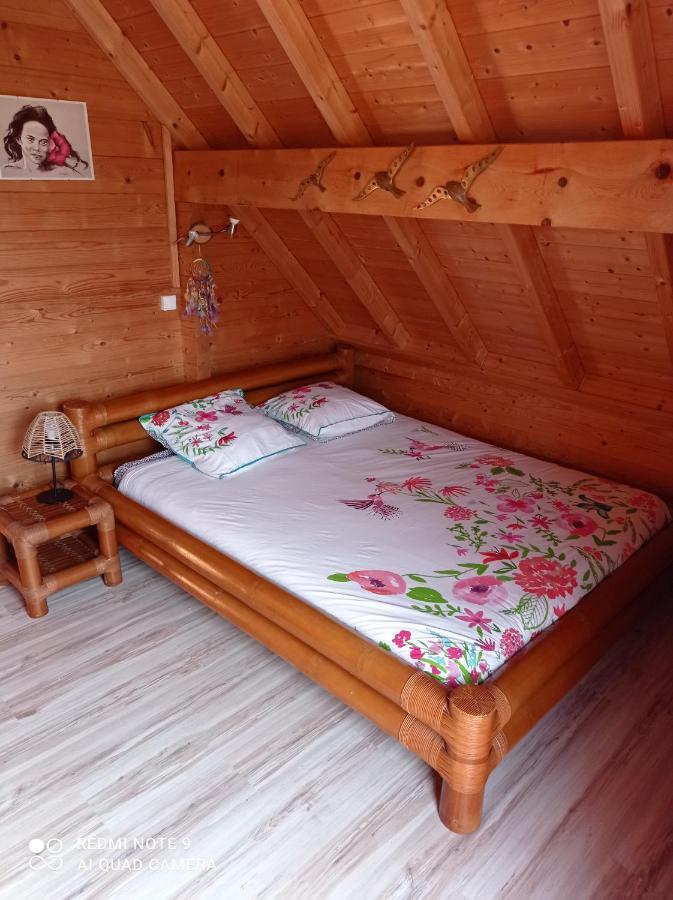 Chalet Familial En Bois A 150 M De La Mer Santec Exterior foto